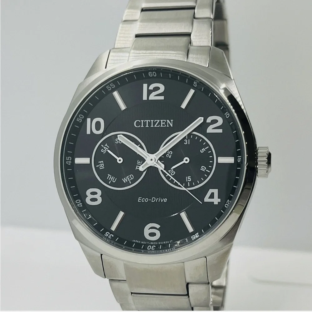 Citizen Eco-Drive Corso Stainless Steel Men's Watch AO9020-84E Brand New